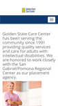 Mobile Screenshot of goldenstatecarecenter.com